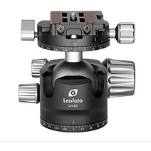 일본직발송 2. LEOFOTO 레오포토 LH-40R+QP-70 자유운대 국내 대리점 정규품 볼헤드 알카스위스 호환 B099, One Size, One Color
