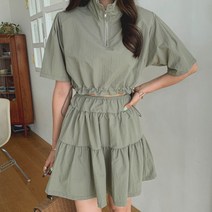 [바보사랑] 겟잇미 리바 여름 플리츠 밴딩 미니스커트 [겟잇미]