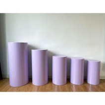 케이크스탠드 3단 2단 트레이 디저트 실린더 받침대용 천 커버 케이크 랙 플린스 탄성 필러 Macron 컬러 3 개 5 개295703, small 3pcs, light purple