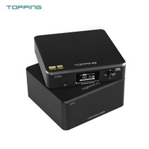 아날로그컨버터 디지털컨버터 토팅 D50s 블루투스 DAC + 토핑 P50 선형 전원 공급 장치 블루투스, 01 Black