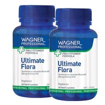 와그너 Wagner Ultimate Flora 얼티메이트 플로라 60캡슐, 2팩
