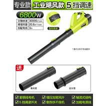 충전식 송풍기 소형 건설현장 청소기 독일 건설 무선, CT 6800W 5단