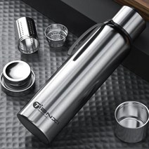 커플 군인남친 훈련소 캠핑 차량용 빨대 1리터 텀블러 600/800/1000ml 스테인레스 스틸 보온병 휴대용 진공1165582 L3, 02 800ml1165582 L3, 06 Blue 600ml Thermos