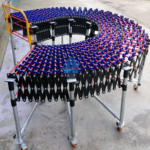 자바라 컨베이어 벨트 5m 롤러 접이식 알루미늄 수동, 1.7m x 600
