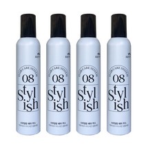 꽃을든남자 헤어케어시스템 스타일링 헤어 무스 300ml, 4개