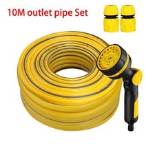 충전식 워터 펌프 내구성 있는 배터리 수명 농업 관개 세차 스프레이 살충제 가정용 관개 펌프, 10M outlet pipe Set