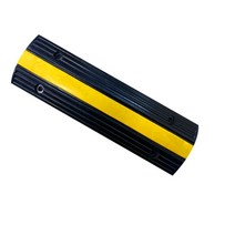 전선보호용 과속방지턱 1구용 소 대 도로턱 인도턱 카업 방지턱 주차턱 차량발판 차량오름판 차량진입경사판 턱진입판