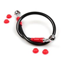 브레이크호스 유압 자동차 호스 1200MM 튜브 강화 브레이크 라인 클러치 오일 스즈키 GSXR 600 750 1000 K1 K2 K3 K4 K5 K6 K7 K8 K9, 1200MM black