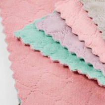 라스고 벨벳 극세사 요술 양면 인생행주 매직 양면 행주, 요술행주_25  x 25, 1개