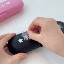 컷팅 스티커 네임스티커 이름 레터링 영문이니셜, 폰트 04, 컷팅네임 화이트 2.5cm