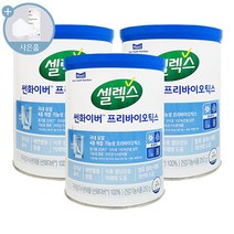 셀렉스 썬화이버 프리바이오틱스 250g 구아검가수분해물 + 씨오케이 마스크, 250g x 3캔