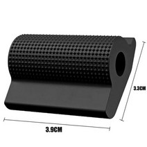 오토바이부츠 라이딩 장비 오토바이 시프트 기어 레버 페달 고무 커버 슈 프로텍터 풋 페그 토 젤 혼다 가와사키 야마하 KTM 액세서리, 블랙입니다.