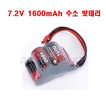 RC카용 EP파워 6v 1600mAh Ni-MH수신기 배터리 (HUMP W자형)