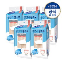 스카트 정전기 청소포 베이직 표준형 30매 X5팩 /청소용품, 단품