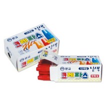 단색 크레파스 12본 단색크레파스 파랑크레파스 빨강크레파스 검정크레파스 노랑크레파스, 파랑(711684)