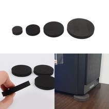 층간소음 진동 방지 방진 고무 패드 가구 받침대 패킹, 사이즈, 6cm(4P)
