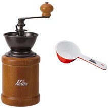 칼리타 Kalita 커피 수동 그라인더 일본 수입 직구, 06 ) 측정 세트/  레드