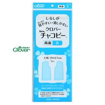크로바 NEW 챠코페이퍼 양면 파랑 프랑스자수 먹지 퀼트, NEW 챠코페이퍼-양면 파랑