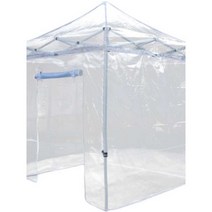투명 우레탄창 PVC 캐노피 방풍 방수 천막 텐트 2x3M, 3X4.5 자동 프레임  + 15m  투명 천