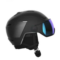 살로몬 스키 보드 바이저 일체형 헬멧 PIONEER LT VISOR, BK