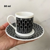 에스프레소 잔 커피 컵 네스프레소 Pixie 캡슐 모양 귀여운 열 머그잔 80ml, 13