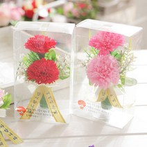 [키리베] 비누 카네이션 코사지 비누꽃 어버이날 스승의날 선물