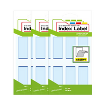 유니온플러스 보호필름 견출지 24 x 53 mm UL-2422 13p, 18개, 청
