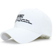 베이직엠 남성 여성 야구모자 볼캡 SAINT