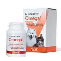 베터 강아지 고양이 영양제, 오메가 90g (면역/피부), 2개입