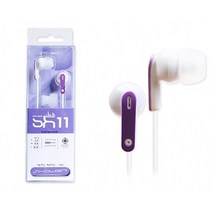 나sksx_샤워 이어폰 OTC-SH11 보라 패션 칼국수줄 심플 커널형 스마트 칼국수선 휴대 플랫 꼬임방지♥mylife!, ♥mylife!