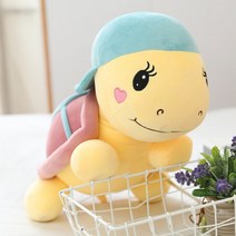 108960 작은거북이 인형 빅사이즈 피큐어 아동침대 쿠션 귀여운 생일선물 여학생, 60 센치 메터, 하늘색