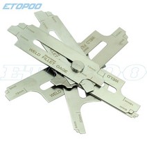 용접 게이지 마스터 검사 신제품 핫 인치 캠 타입 필렛, 한개옵션0