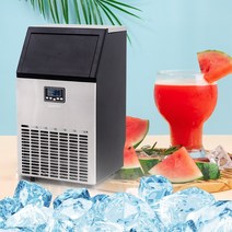 [자동세척 저소음 대용량 급속] 업소용 카페 제빙기 50kg, 1.택배발송 자가설치, 필터구매안함