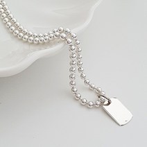 EPWEI 커플 목걸이 커플링 순은 925 우정목걸이 남녀공용 기념일 선물+선물케이스