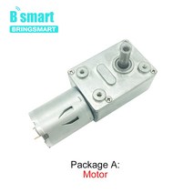 하이보1마력Bringmart-DC 12V 24V 3-210RPM 터보 기어드 웜 모터 박스 6v 고 토크 감속기 370 전기 18v JG, 23 24v 210rpm_05 Package R