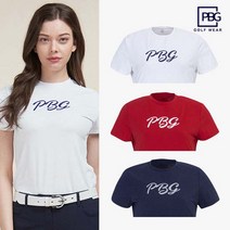 [PBG골프] (여성)반팔 통풍메쉬 라운드 티셔츠_PCMTS133M