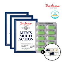 닥터브라이언 맨즈 멀티 액션 남자 남성 올인원 멀티비타민 종비 종합 영양제 3통