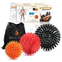 하프짐볼 필라테스 요가 기구 보수 반짐 밸런스볼 피트니스 뾰족한 마사지 세트 운동, 3개 세트