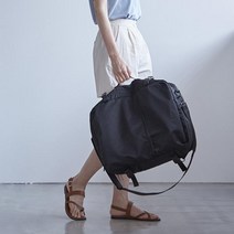 아이띵소 BLACK TRUNK BACKPACK