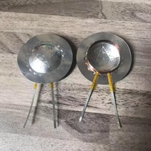 2개 25.4mm 교체 다이어프램 보이스 코일 8 옴 플랫 리드 와이어, 한개옵션0