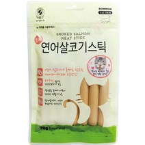 길 고양이 소세지 훈제 연어 간식 타우린 기호성좋은간식 애묘, 1개