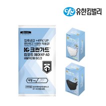 크린가드 컴포트에어KF-AD 여름용마스크 쿨마스크20매, 컴포트에어 비말차단 화이트(중형), 20개