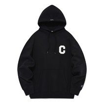 635556 커버낫 C 로고 후디 블랙