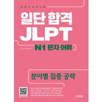 jlptn1문자어휘 당일 배송