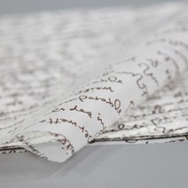 영문 유산지 쟁반깔지 식품포장용 (35x25cm)50매, 50장