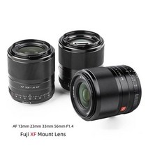 Viltrox 56mm 13mm 23mm 33mm f1.4 fuji x sony e nikon z 마운트 fujifilm xf 광각 초상화 카메라 렌즈 용 자동 초점 렌즈, 후지 X-마운트