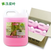 크로바 퓨톨 거품비누 4L 핸드워시 손세정제 리필, 4개