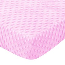 Cute Castle Fitted Crib Sheet for Standard Mattress - Ultra Soft Bean Dot Plush Cozy Neutral Toddler