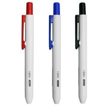 뽀너스 똑딱이 네임펜 3color 세트, 3개 세트