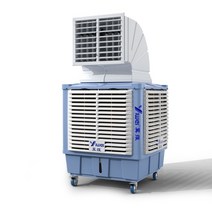 50평에어컨 산업용 공기냉각기 대형 수냉식 공장 여름, 대형 물탱크 단면 1.1kw 주파수 변환